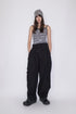 【RESTOCK】LINEN WIDE CARGO PANTS -BLACK- *Last1
